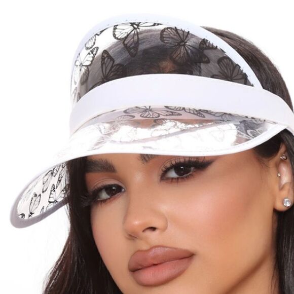 Clear Butterfly Visor  - Picture 1 of 5